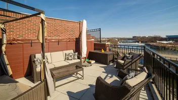 Third floor terrace